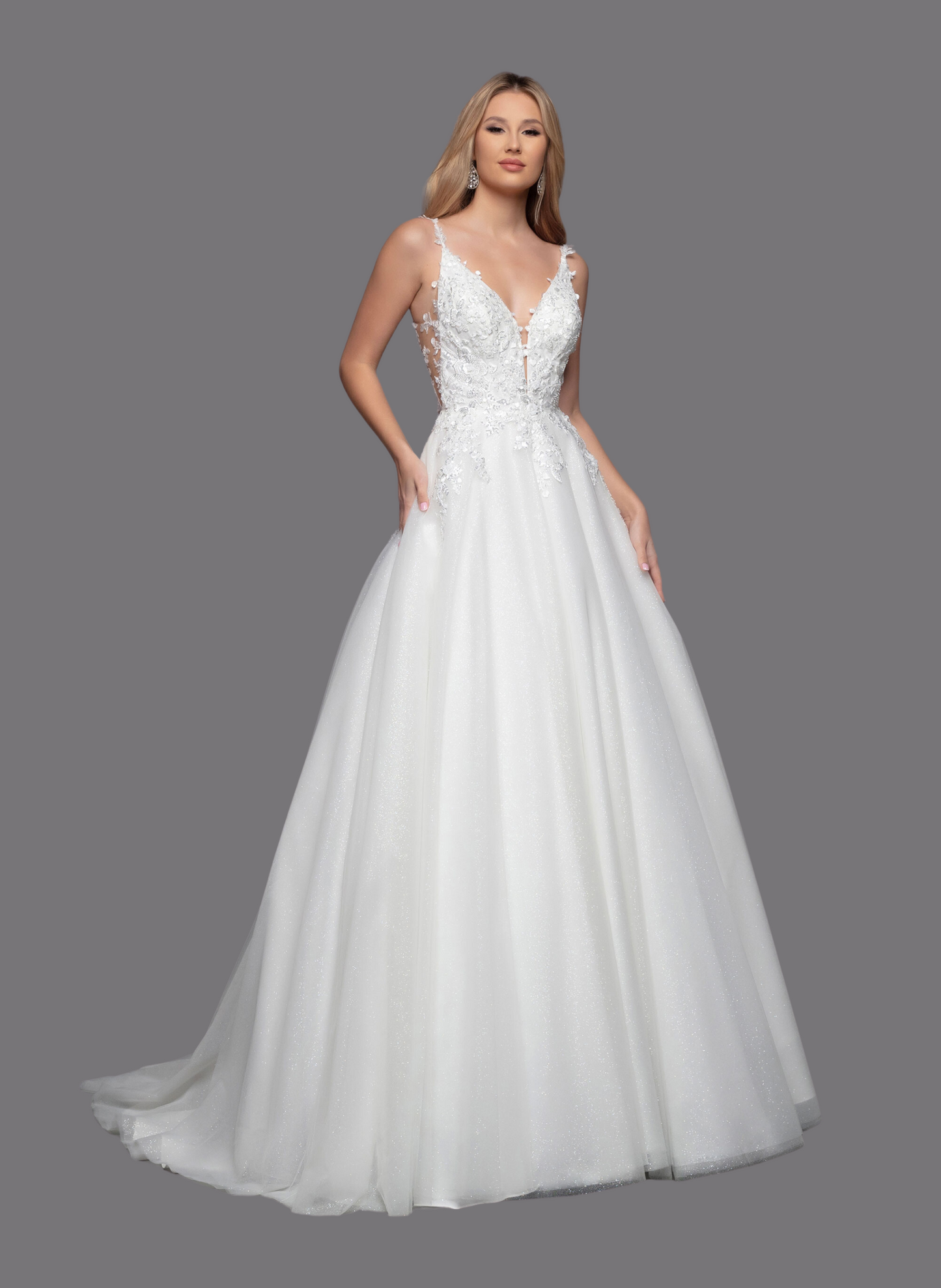 50801- Glitter Tulle/Lace