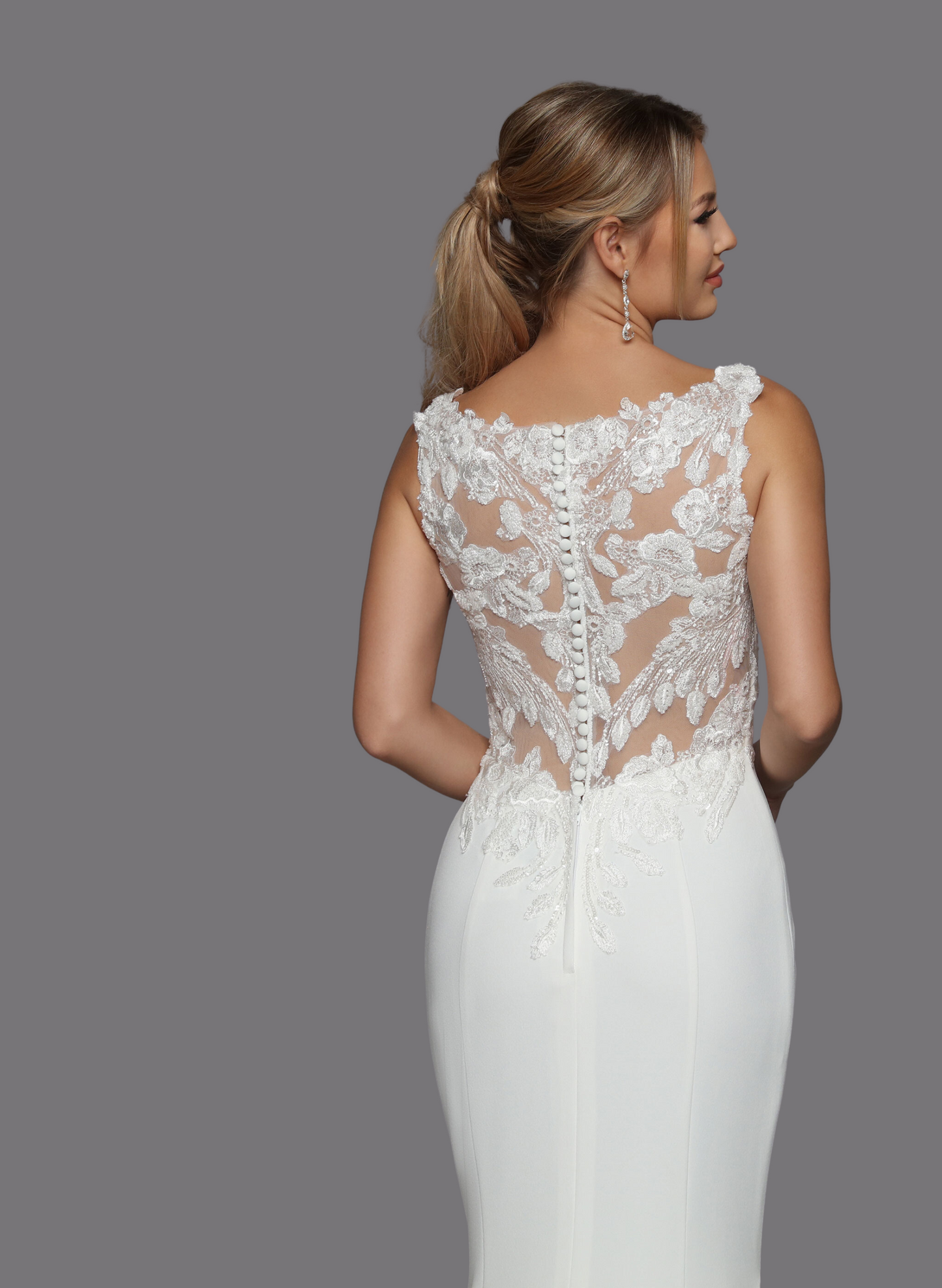 50776- Crepe/Lace