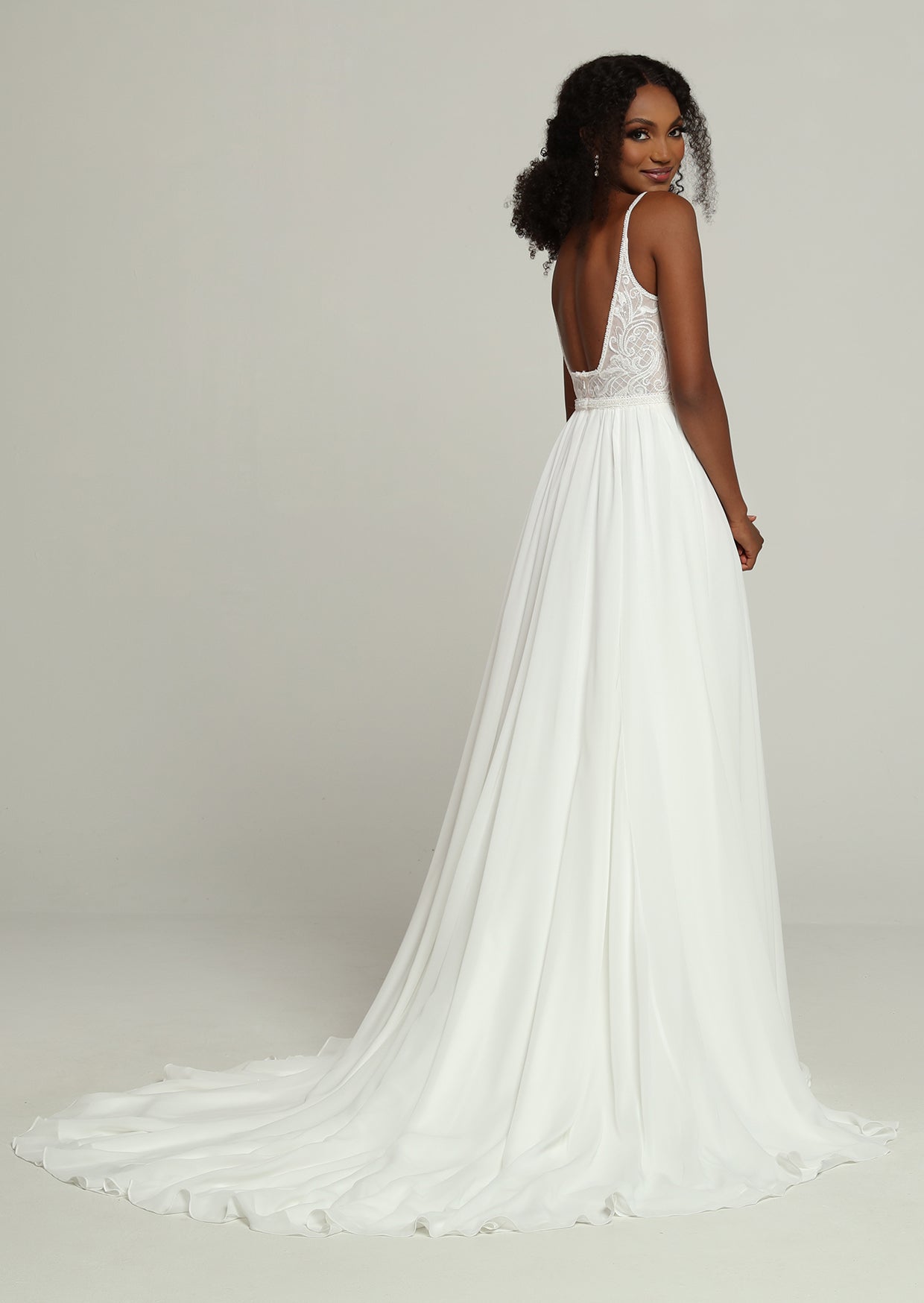 50682- Chiffon/Beading