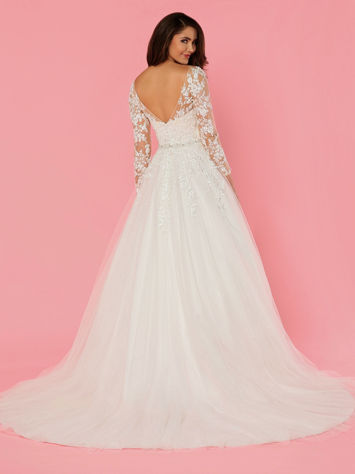 50470- Tulle/Embroidered Lace