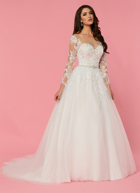 50470- Tulle/Embroidered Lace